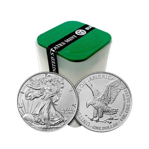 2024 1 Oz American Eagle Silver Coin BU   2024 1 Oz American Eagle Silver Coin   Monster Box  2.webp