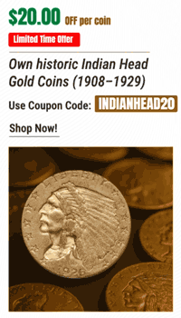Indian Head Gold Coins !