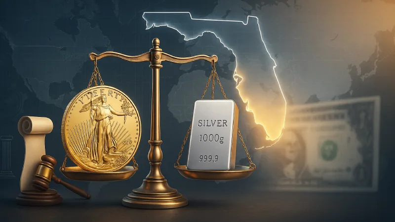 Florida Gold and Silver Legalized as Tender: A Historic Move