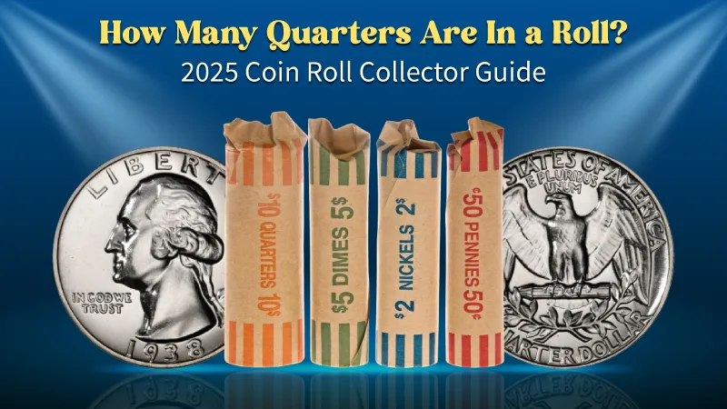 How Many Quarters Are In a Roll? | 2025 Coin Roll Collector Guide
