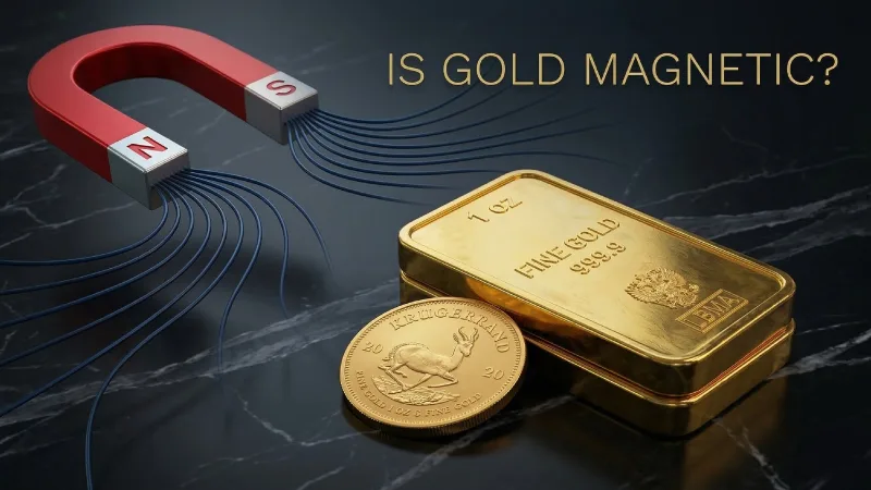 Is Gold Magnetic? Truth About Gold and Magnet Tests