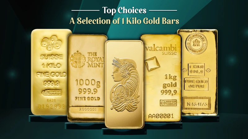 Top Choices A Selection of 1 Kilo Gold Bars