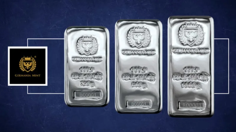 Why Germania Mint Silver Bars are the Hottest Investment of 2023