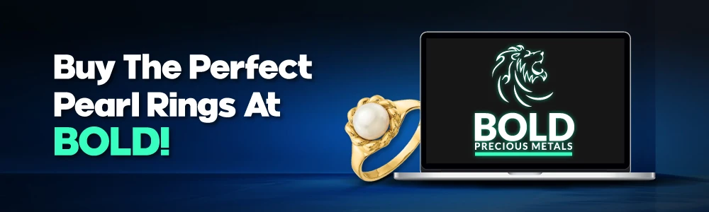 Buy The Perfect Pearl Rings At BOLD!