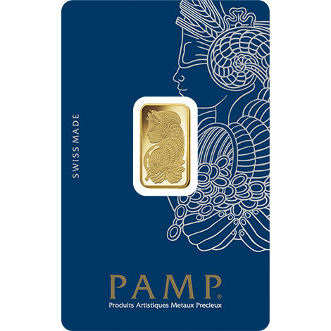 2.5 Gram PAMP Suisse Gold Bar