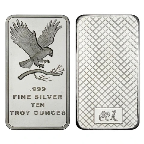 10 oz SilverTowne Eagle Silver Bar