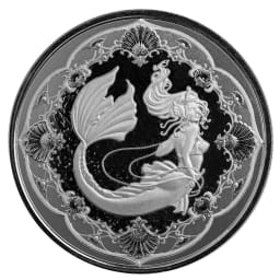 2022 1 oz Mermaid Princess of the Seas Silver Coin
