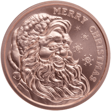 Christmas Copper Rounds