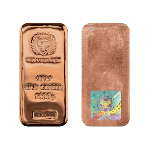1 Kilo Copper Bars