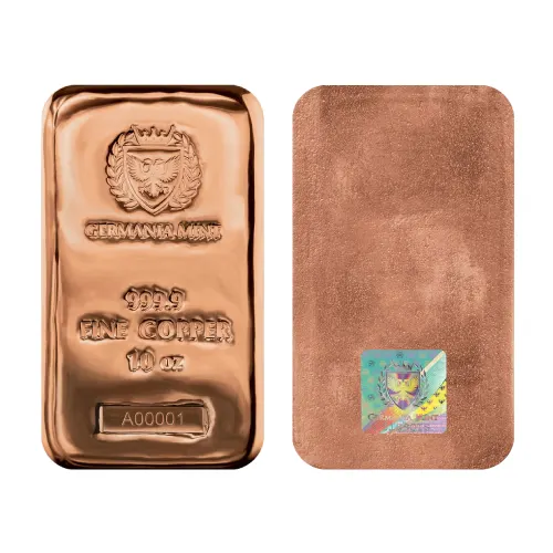 10 oz Copper Bars