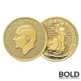 2023 1/2 oz British Gold Britannia King Charles III Coin (BU)