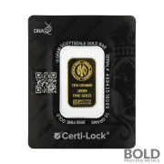 Gold 10 Gram Scottsdale Lion Bar