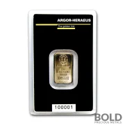 Gold Argor-Heraeus KineBar - 5 Gram