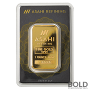 Gold Bar Asahi - 1 oz