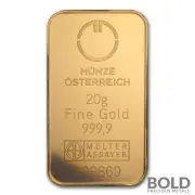 Gold Austria Bar - 20 Gram