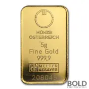 Gold Austria KineBar - 5 Gram