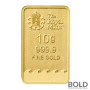 Gold 10 Gram Royal Mint Britannia Bar