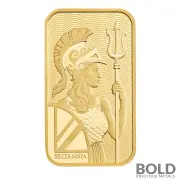 Gold 50 Gram Royal Mint Britannia Bar