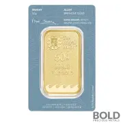 Gold 50 Gram Royal Mint Britannia Bar