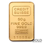 Gold Bar Credit Suisse - 50 gram