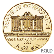 2022 Gold Austrian Philharmonic - 1/25 oz