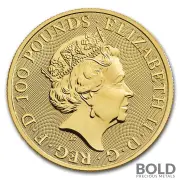 2021 Britain Queen's Beasts Completer 1 oz Gold BU