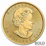 2022 Gold Canadian Maple Leaf - 1 oz