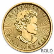 2022 Gold Canadian Maple Leaf - 1/10 oz