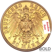 Gold World German 20 Mark