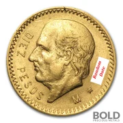 Mexican Gold Peso - 10 Peso