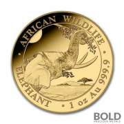 2023 Gold Somalia Elephant 1 oz