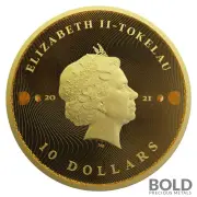 2021 1/10 oz Tokelau Equilibrium: Balance Gold Coin (Prooflike)