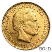 Uruguay 5 Peso Gold Coin