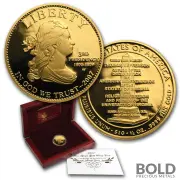 2007-W Gold First Spouse Jefferson's Liberty Proof - 1/2 oz