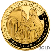 2008-W Gold First Spouse Louisa Adams Proof - 1/2 oz