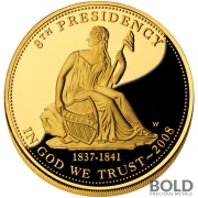 2008-W Gold First Spouse Van Buren's Liberty Proof - 1/2 oz