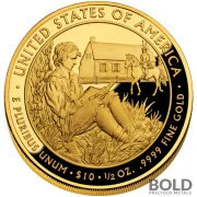 2008-W Gold First Spouse Van Buren's Liberty Proof - 1/2 oz