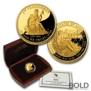 2008-W Gold First Spouse Van Buren's Liberty Proof - 1/2 oz