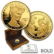 2012-W Gold First Spouse Frances Cleveland (1st Term) Proof - 1/2 oz