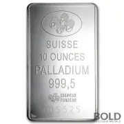 10 oz Pamp Palladium Bar