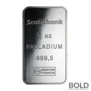 1 oz Scotia Bank Palladium Bar