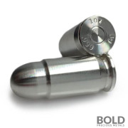 Silver 1 oz 45 Caliber ACP Bullet