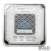 Silver 10 oz Geiger Edelmetalle Square Bar (Original)