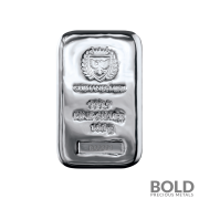 Silver 100 Gram Germania Mint Cast Bar