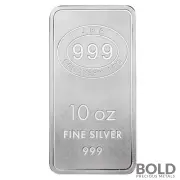 Silver 10 oz JBR Bar