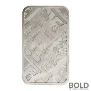 Silver 5 oz JBR Bar