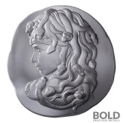 Silver 10 oz Argentia Medusa UHR Round