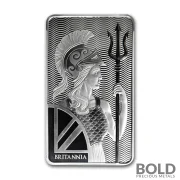 Silver 10 oz Britannia Bar