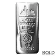 Silver 1 Kilo Scottsdale Wall Street Bar