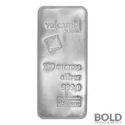 Valcambi Silver 100 oz Bar